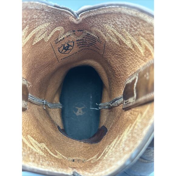 Ariat Boots Mens Size 7.5 D Western Cowboy Pull On Rodeo...